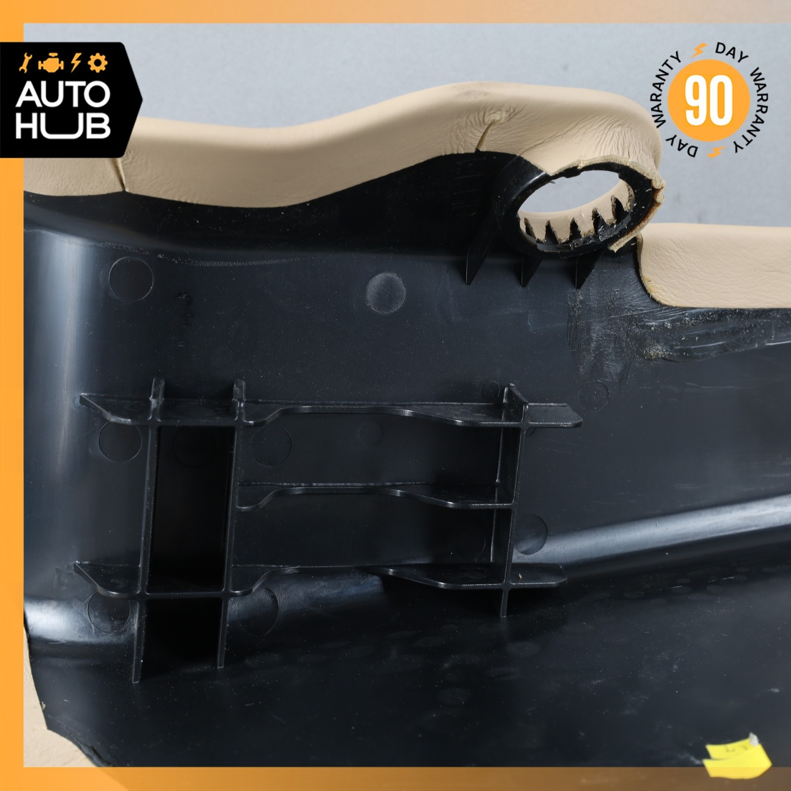 13-16 Aston Martin DB9 Front Left Lower A-Pillar Kick Panel Trim Beige OEM 22k