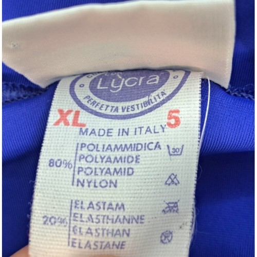 Ultima YOUTH XL Padded Cycling Shorts Blue Biking Made in Italy European - Picture 5 of 8
