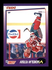 1991 Viacheslav Fetisov 184 Devils  Score Hockey Sports Trading Card TC