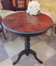 Antico Tavolino Lastronato E Intarsiato 