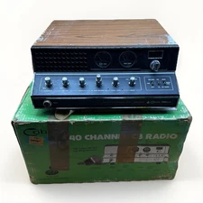 Vintage Cobra 139XLR 40 Channel CB Radio Set SSB / AM Base Station No Mic w/ Box
