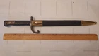 WW1 World war one bayonet militaria blade leather sheath brass military antique