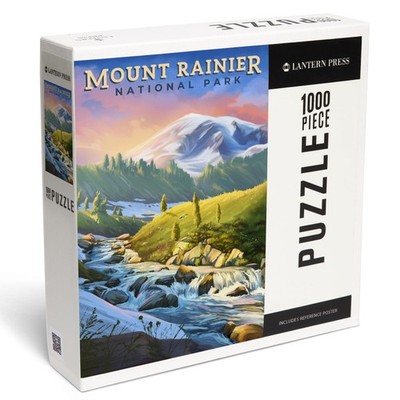 Mount Rainier National Park Puzzle for Adults 1000 Pieces   Washington Mounta...