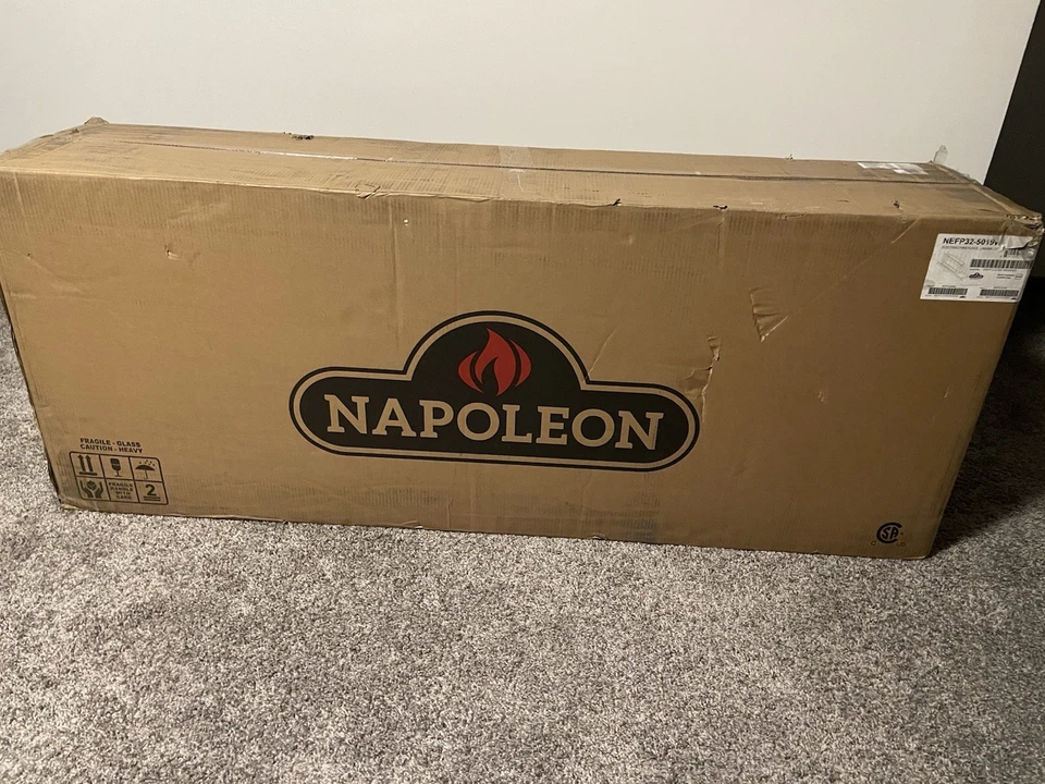 Napoleon Cara Electric Fireplace - New, Never Used. Wall mount or free standing. - Image 2 of 4