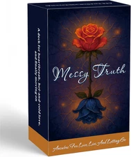 Messy Truth Oracle, Oracle Cards for Beginners, 54 Cards Deck for Love Relations