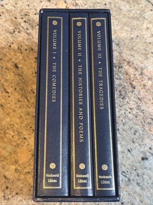Complete Works Of William Shakespeare Wordsworth Edition Box Set