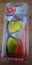 Radians Thraxus Safety Eyewear - Black Frame - Yellow Lens, one size (TXC1-40CS)