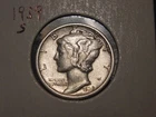 1939-S MERCURY DIME HIGHER GRADE POPULAR BETTER DATE SHIPS FREE