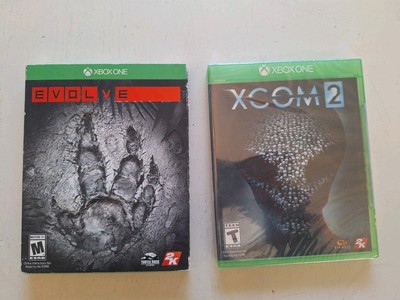 Lot of 2 Brand New Xbox One Video Games - Xcom 2 And Evolve - New Factory Sealed