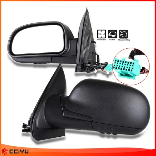 ?Power Heated Driver Side View Mirror For 02-09 Envoy Bravada Trailblazer Rainer