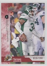 2018 Upper Deck CFL Red 15/150 Vernon Adams Jr #96 z5t