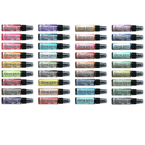TIM HOLTZ DISTRESS SPRITZ 36 COLORS OPEN  STOCK!  MAKE SOMETHING SPECTACULAR!