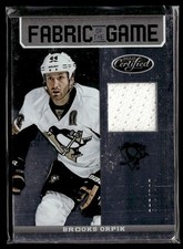 2012-13 Panini Certified Fabric of the Game Brooks Orpik Pittsburgh Penguins