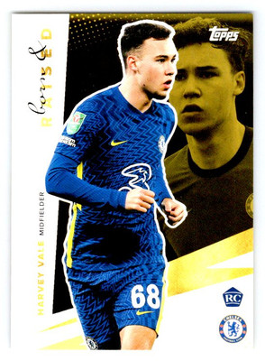 2021-22 TOPPS Chelsea FC Official Team Set  Harvey Vale   RC Born & Raised