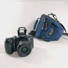 Minolta Maxxum 400si 35mm SLR Film Camera With 35-80mm AF lens Case Tested