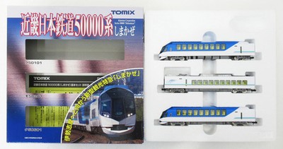 NGauge TOMIX 92499 Kintetsu Express 50000 series 'Shimakaze' 3-car basic set