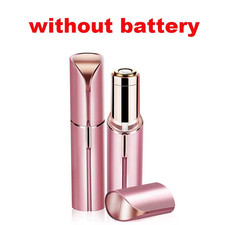 Electric Facial Hair Remover Lipstick Shape Painless Portable Shaver Tool