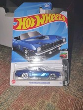 Hot Wheels ‘70 Plymouth Barracuda Mopar BLUE 20/250 HW Roadsters 3/5 In box