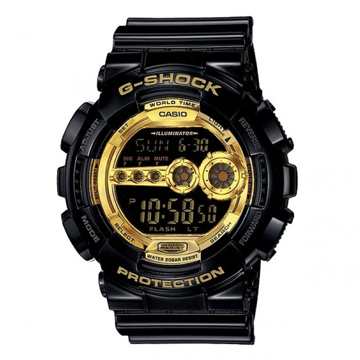 Casio] Watch Gee Shock GD-100GB-1JF Black [parallel import