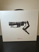 Zhiyun Crane 3s Gimbal Stabilizer With Case, Accessories, And Original Box