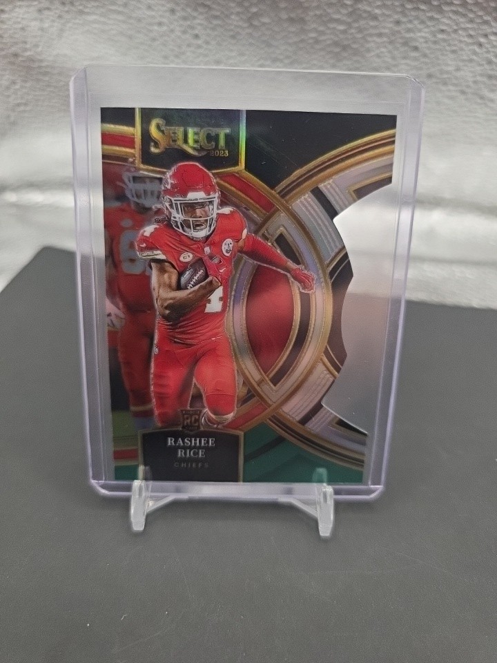 2023 Select - RASHEE RICE - Silver Die-Cut Prizm Premier Level - Chiefs RC #132