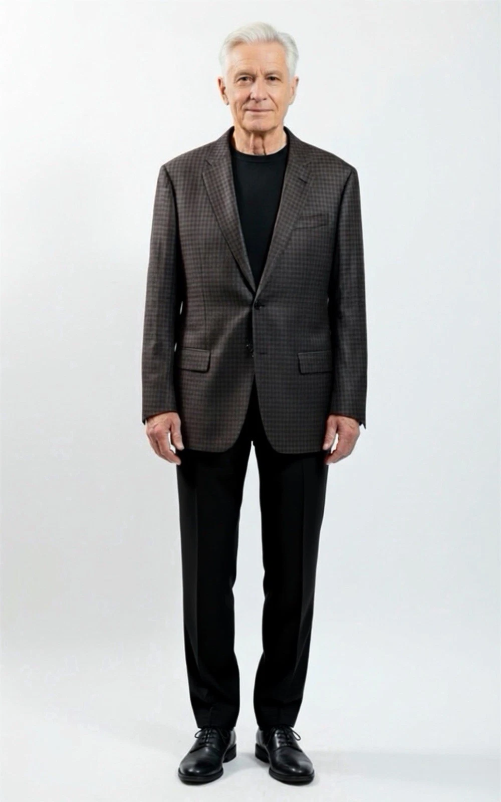 Giorgio Armani — #211-1 Armani Emporio Armani G Line Check Blazer Jacket Size 44 R