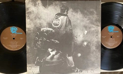 THE WHO Quadrophenia - 1973 1st Press MCA/Track 2-LP w/ Booklet - BEAUTIFUL  EX+