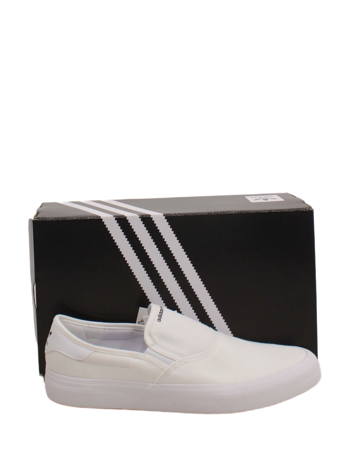 Adidas Scarpe da Ginnastica Uomo UK 10.5 Bianco 100% Altre Sneakers Nuove con etichette