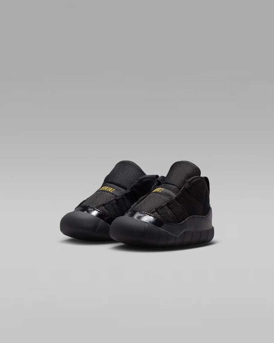 Nike Air Jordan Retro 11 Gamma Blue '25 Black Crib Bootie Baby