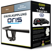 Starre AnhäNgerkupplung für VW Touran 05.2015-Jetzt Typ 5T1 Oris NEU