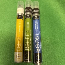 New Sealed QSciences RELIEF , D3, And Boost.  All Expire Beginning 2025