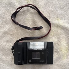 PENTAX PC-333 Compact 35mm Film Camera Black Auto Focus Built-in Flash