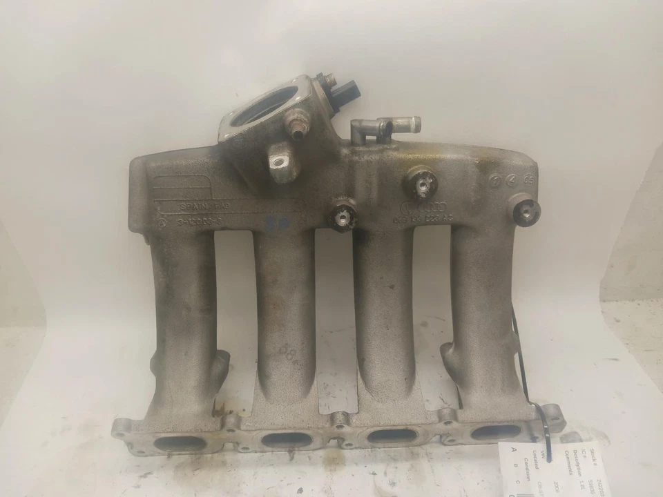 '04-'06 Colector de admisión AUDI A4 1,8 L OEM ¡6 meses de garantía! Foto 3 de 4