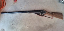 Vintage Daisy Buck Model 105B Lever Action BB Air Gun Rifle Wood Stock (10B)