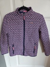 Vineyard Vines Girls Large 14 Whaletail Lightweight Puffer Mountain Jacket Zip