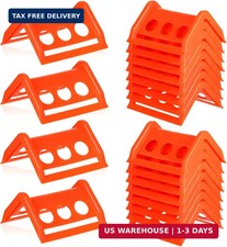 20 Pack Flatbed Edge Protectors Cargo Corner Tie Down Strap Pallets Truck Orange
