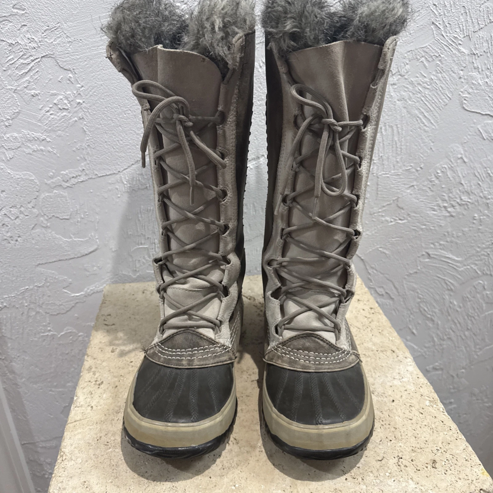 sorel cate the great waterproof leather snow boots