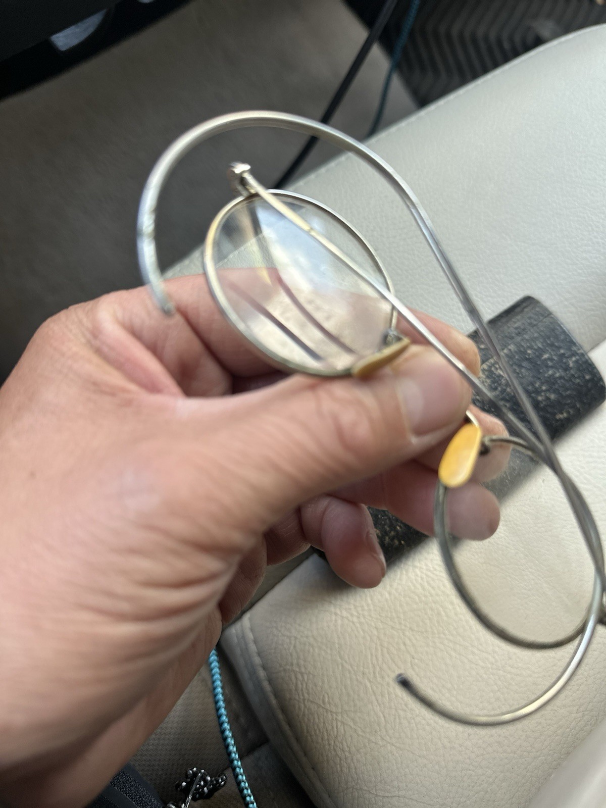 Antique Round Glasses Frames. - image 2