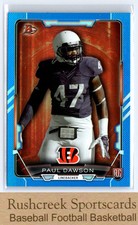2015 Bowman #89 Paul Dawson RC Rookies Rainbow Blue /499