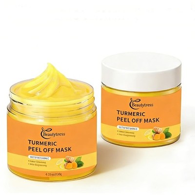 Vitamin C Peel Off Face Mask, Turmeric Moisturizing Mask, Deep Cleansing Face...