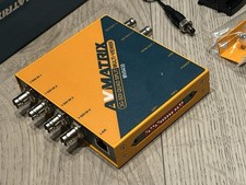 AVMATRIX MV0430 3G-SDI SDi distribution Quad Spilt Multiviewer SDi & HDMI output