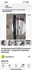 Professional Hoyt XT2000 Compound Archery Kit – Complete Competition Ready Set