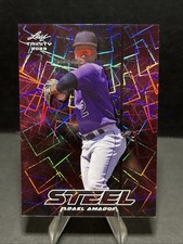2023 Leaf Trinity Baseball Mega Box Adael Amador Rookie RC Steel Laser 1/25 🔥📈