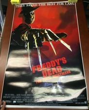 NIGHTMARE ON ELM STREET: FREDDYS DEAD Movie POSTER 24x36 inches Freddy Krueger