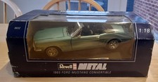Ford Mustang 1:18 Diecast Turquoise Revell 8832 Convertible
