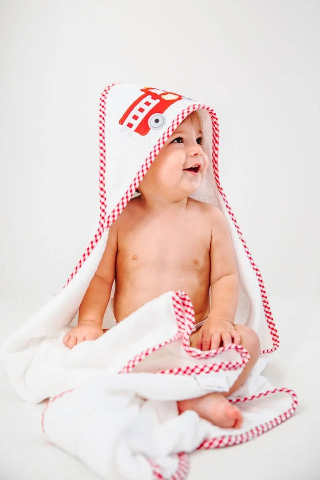 Juego de 3 toallas y paños con capucha para bebé/niño pequeño Marthas Boutique Foto 3 de 4