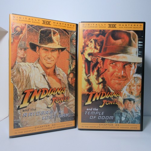 THE ADVENTURE OF INDIANA JONES - Japanese original VHS BOX - Picture 7 of 12