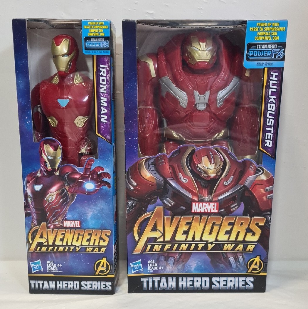 Marvel Infinity War Titan Hero Series Hulkbuster & Ironman