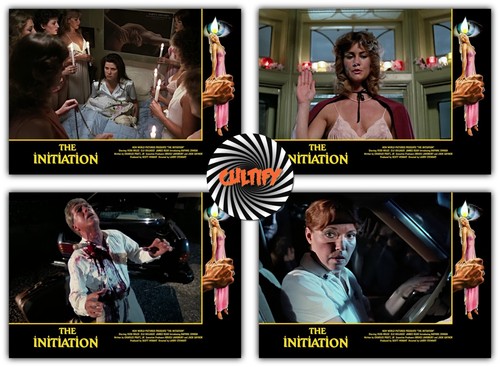 The Initiation 1984 Lobby Card Set Of 16 5x7 - Picture 2 of 5