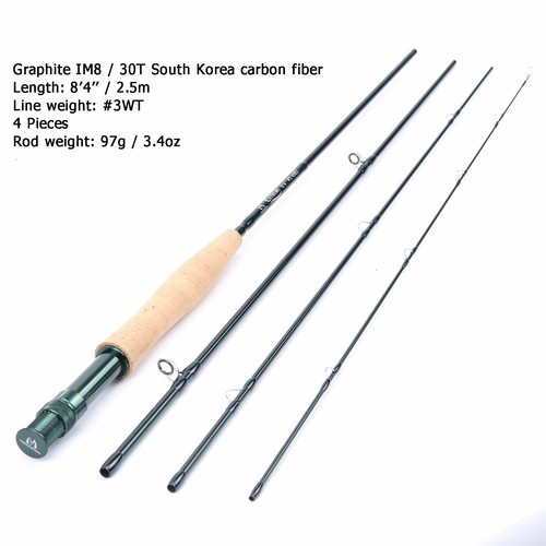 Maxcatch Extreme Fly Fishing Rod 3/4/5/6/7/8/10wt, IM7 Carbon Blank, Fast Action - Picture 8 of 24